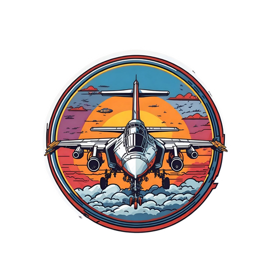 Air Force Fighter Jet Sticker Paper | Customized Sticker BD