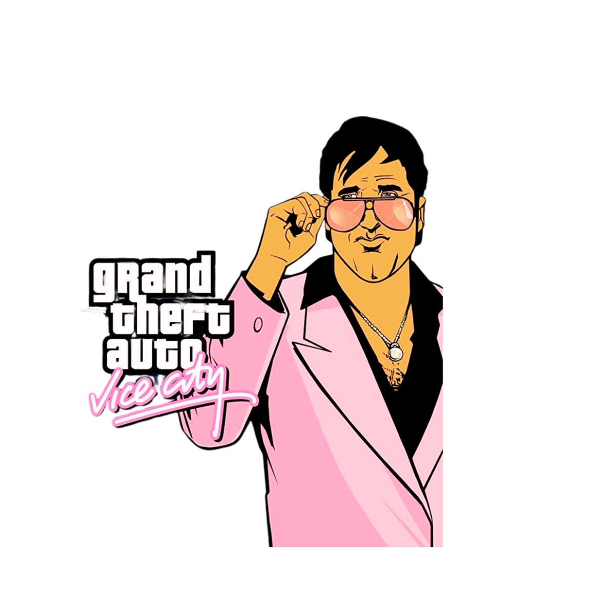 Vice City Sticker 30 | Premium Sticker | Customized Sticker BD
