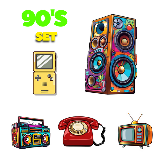 90's Sticker Set | Customized Sticker BD