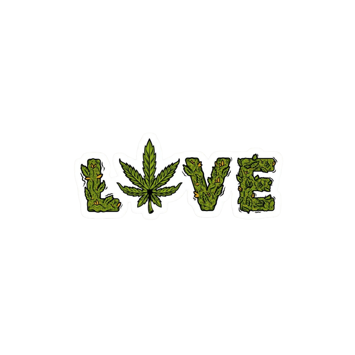 Marijuana Sticker 2 | Customized Sticker BD