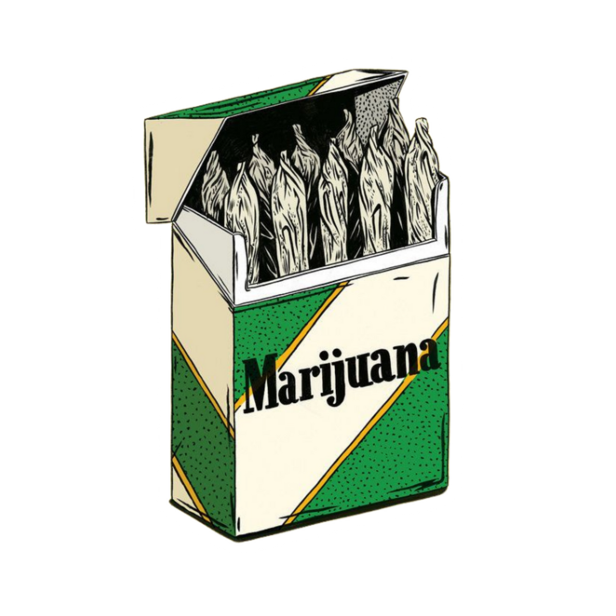 Marijuana Sticker 7 | Customized Sticker BD