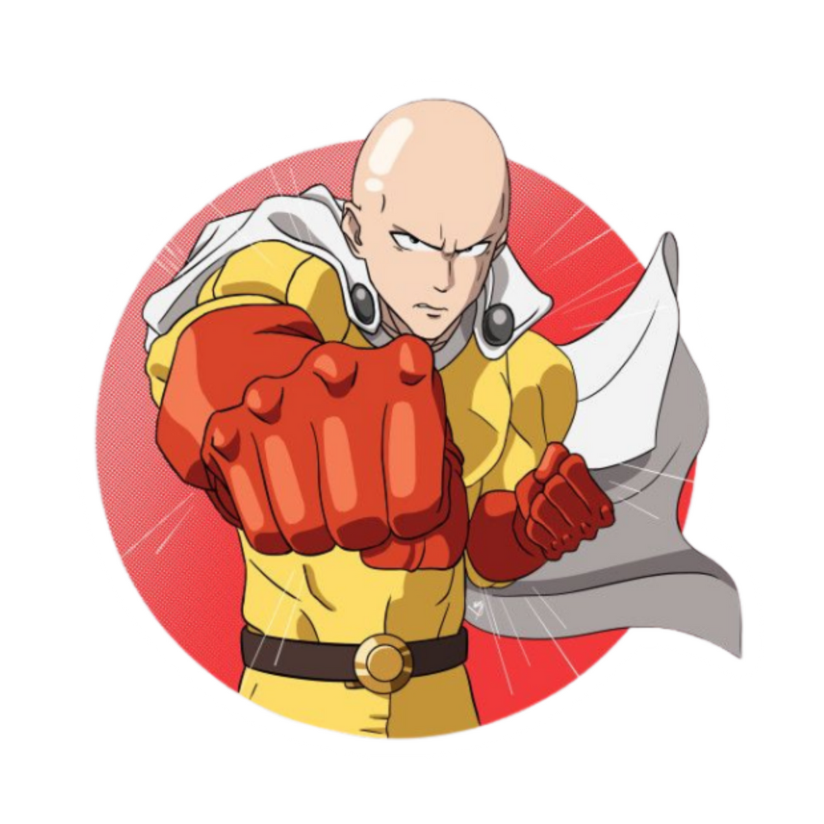 One Punch Man Sticker 8 | Customized Sticker BD