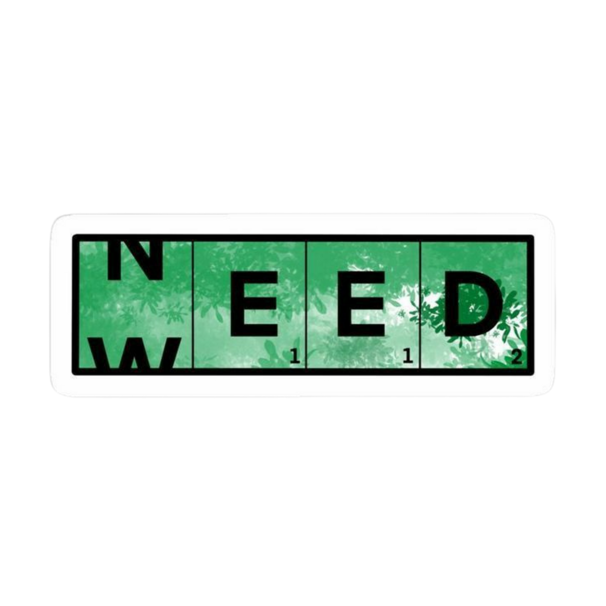 Marijuana Sticker 12 | Customized Sticker BD