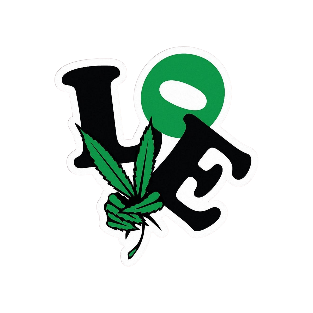 Marijuana Sticker 13 | Customized Sticker BD