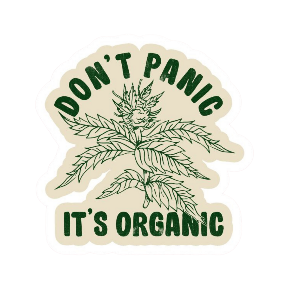 Marijuana Sticker 14 | Customized Sticker BD
