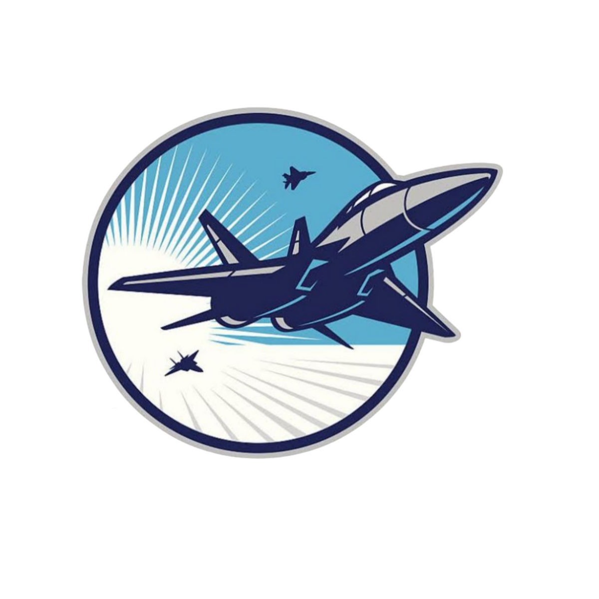 Fighter Jet Aviation Sticker | Air Force | Customized Sticker BD