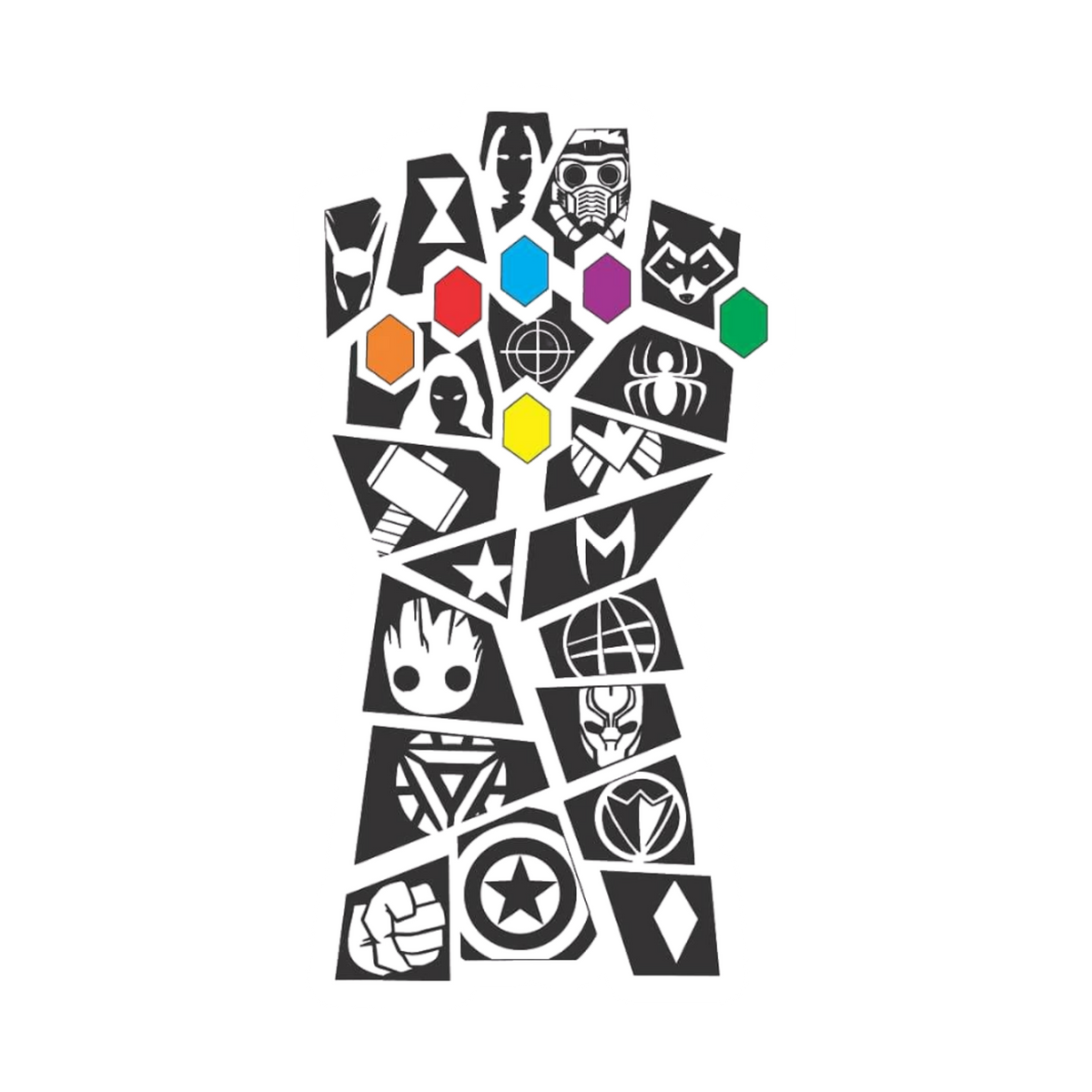 Marvel Sticker 3 | Customized Sticker BD