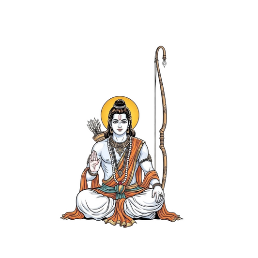 Ram Sticker | Om, Gods, Mantras & Spritual Symbol | Customized Sticker BD