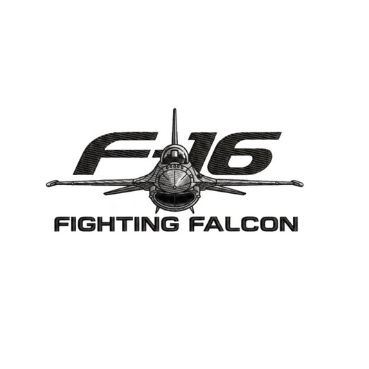 F-16 Fighting Falcon Front View Sticker | Air Force | Customized Sticker BD