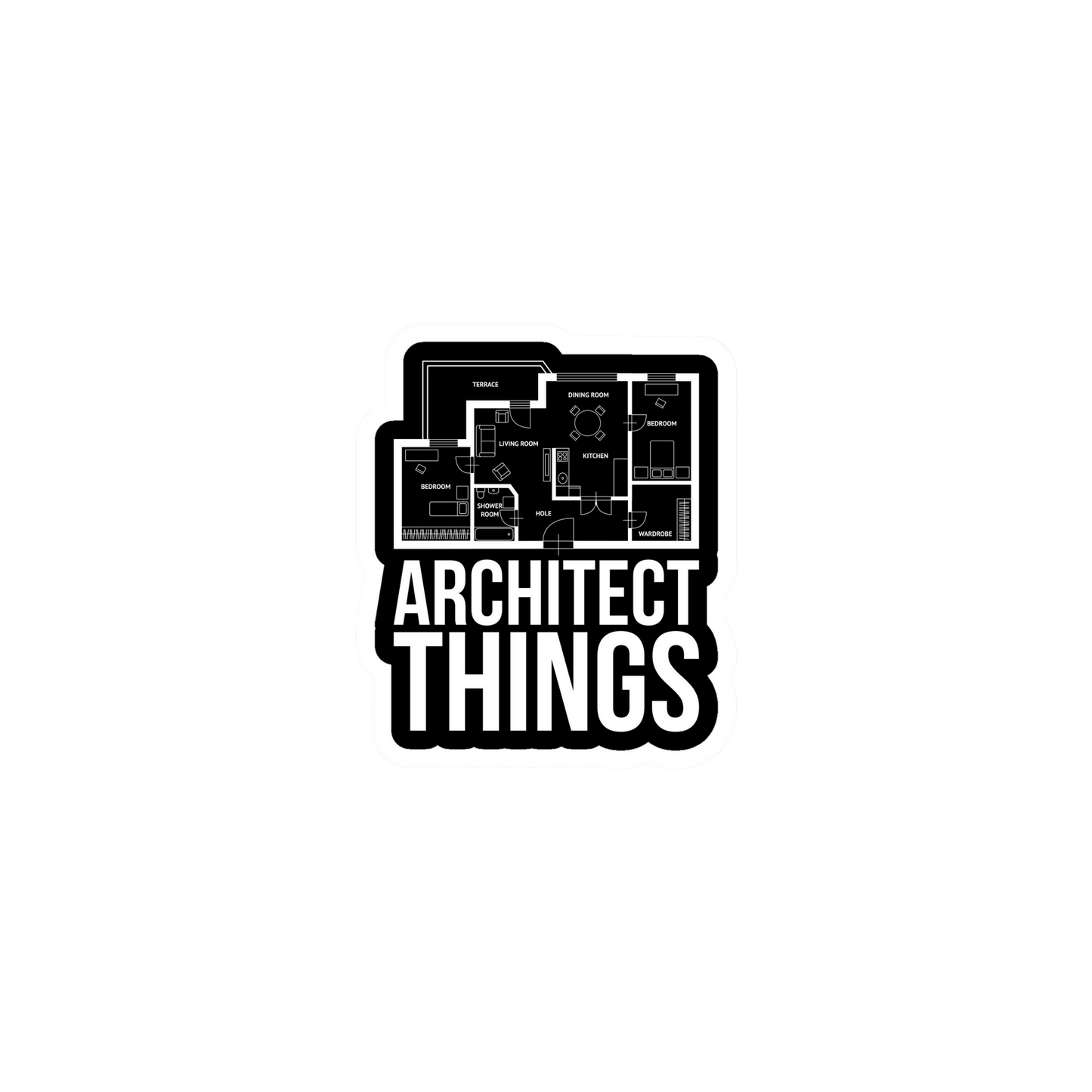 Architect Sticker Set 1 | Sticker | Architect