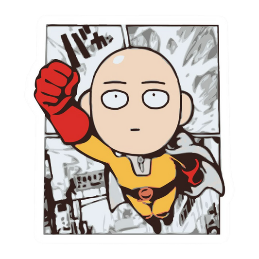 One Punch Man Sticker 10 | Customized Sticker BD