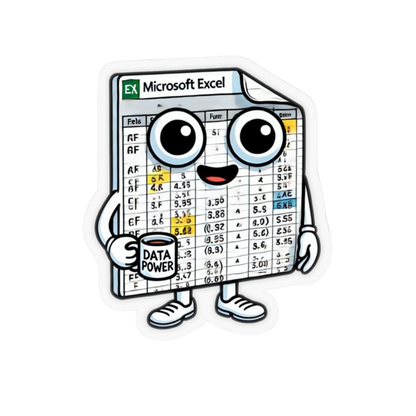 Excel Set |microsoft Excel | Profession | Customized Sticker BD