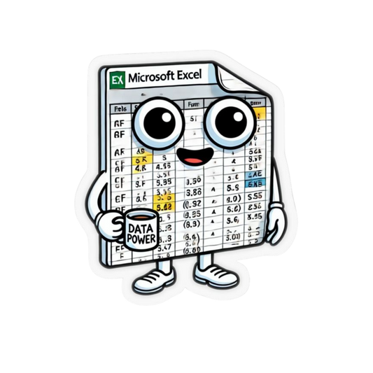 Excel 2 | Microsoft Excel | Profession | Customized Sticker BD