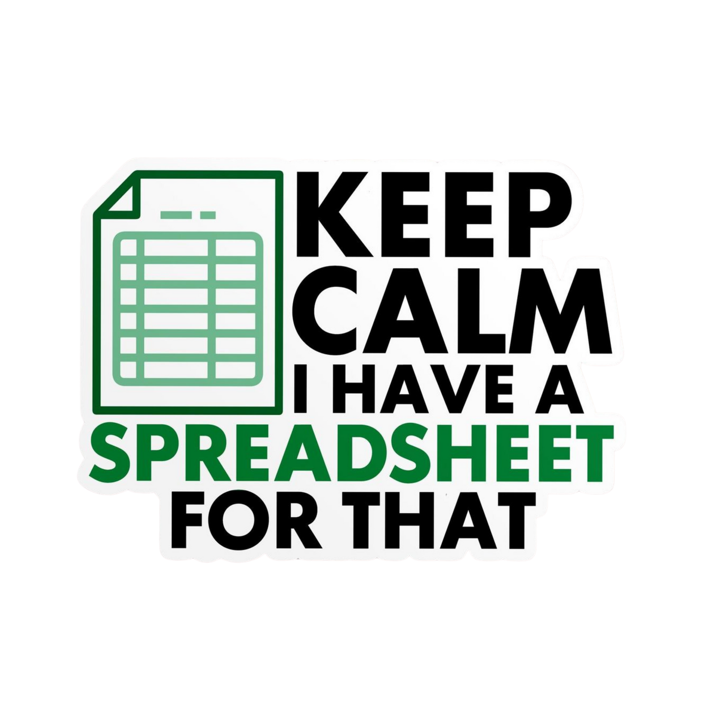 Excel 9 | Microsoft Excel | Profession | Customized Sticker BD