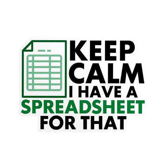 Excel 9 | Microsoft Excel | Profession | Customized Sticker BD