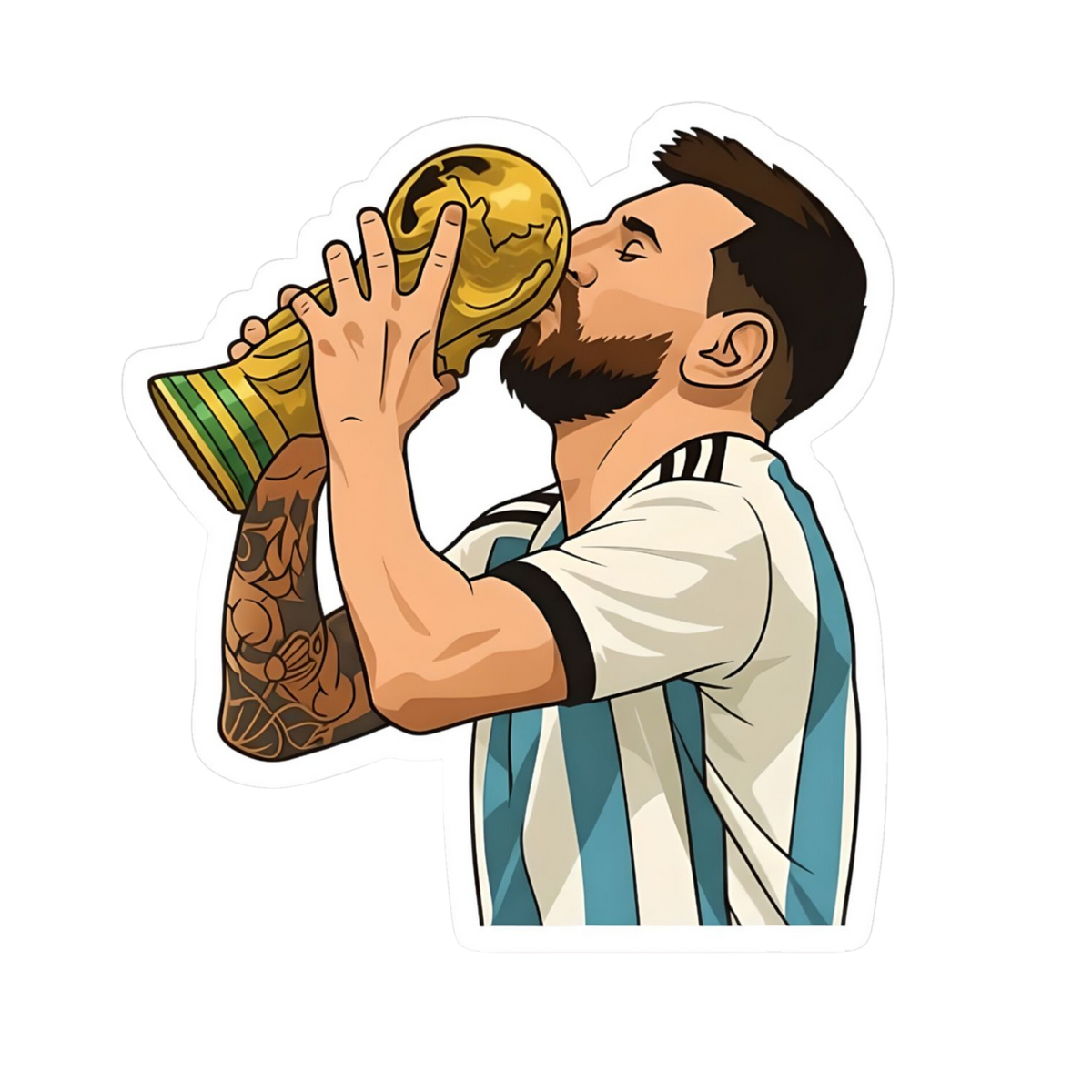 Messi / Argentina Sticker Set | Customized Sticker BD