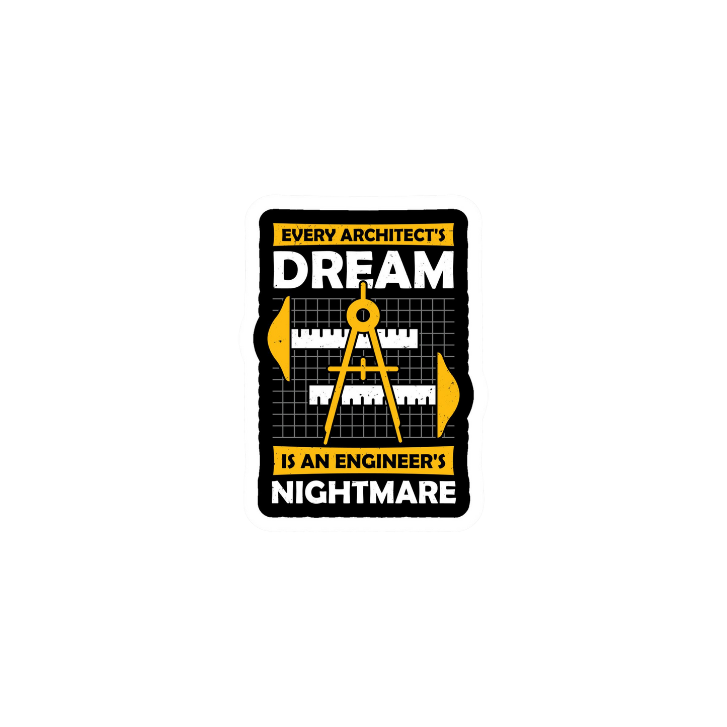 Architect 7 | Sticker | Customized Sticker