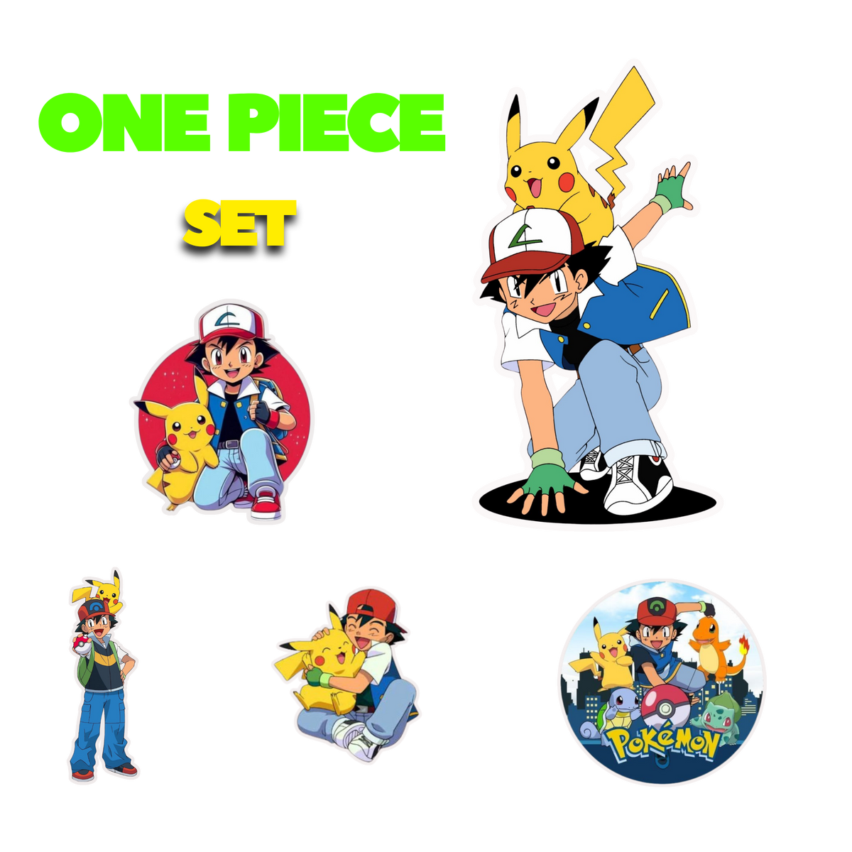 Pokemon Sticker Set | Customized Sticker BD