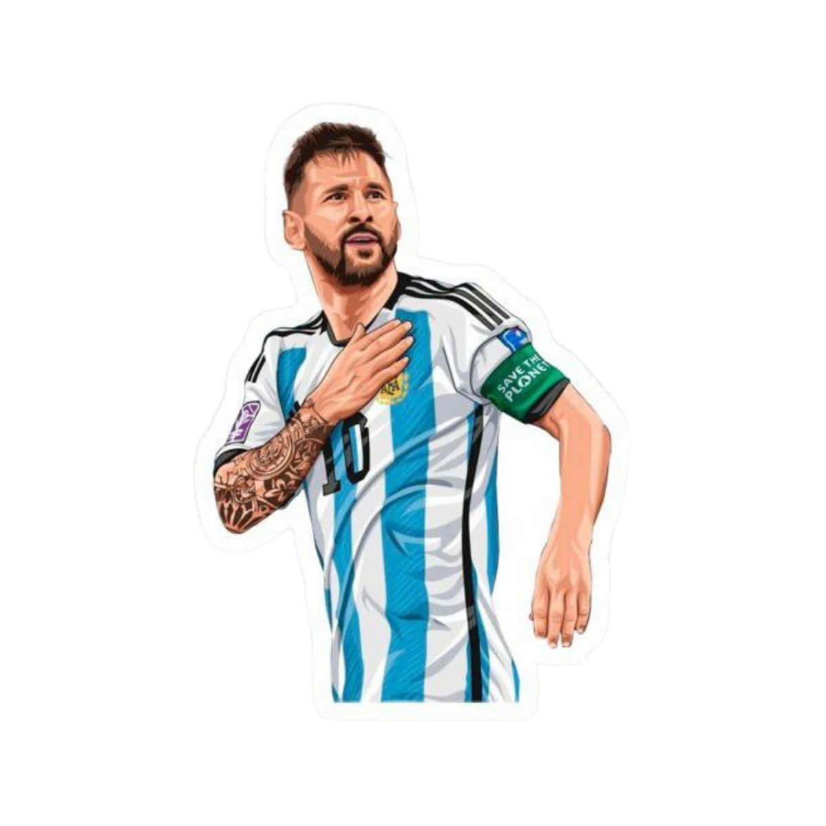 Messi / Argentina Sticker 6 | Customized Sticker BD