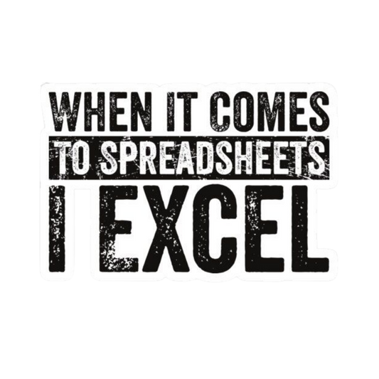 Excel 15 | Microsoft Excel | Profession | Customized Sticker BD