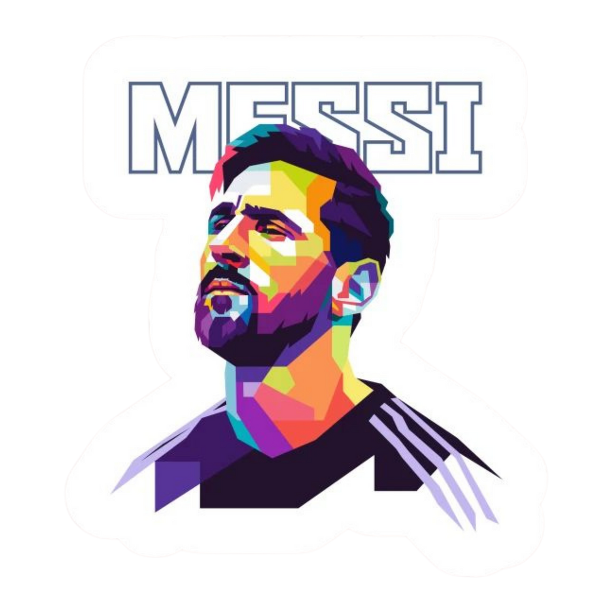 Messi / Argentina Sticker 8 | Customized Sticker BD