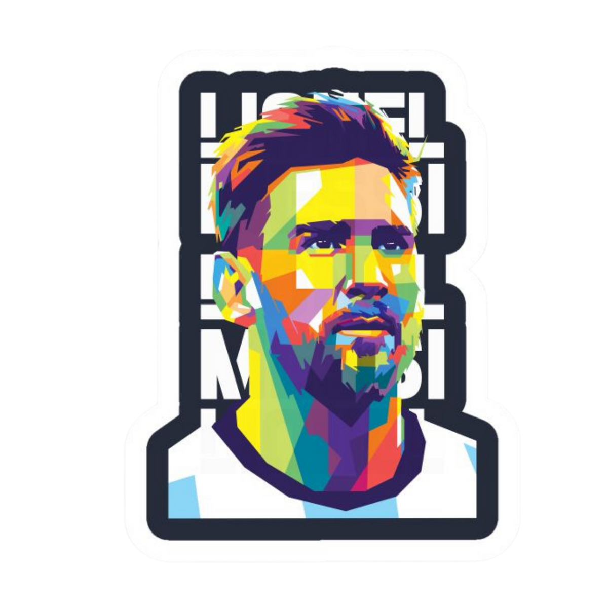 Messi / Argentina Sticker 10 | Customized Sticker BD