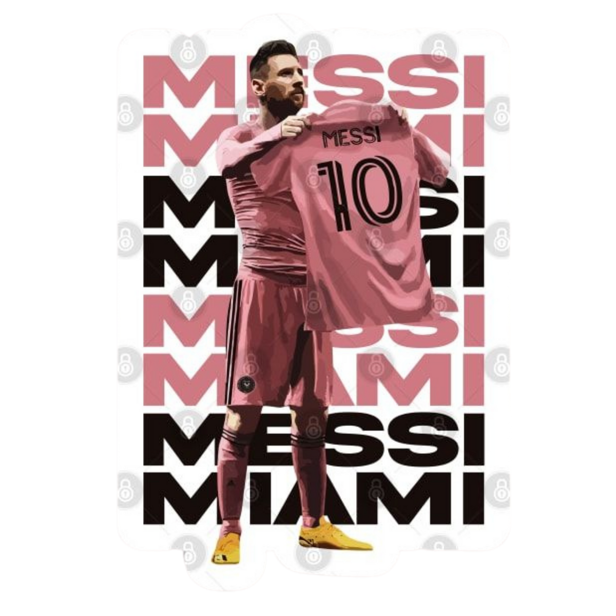 Messi / Argentina Sticker 15 | Customized Sticker BD