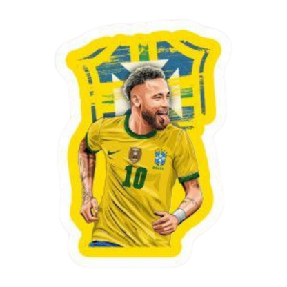 Neymar Sticker Set | FC Brazil | Customized Sticker BD