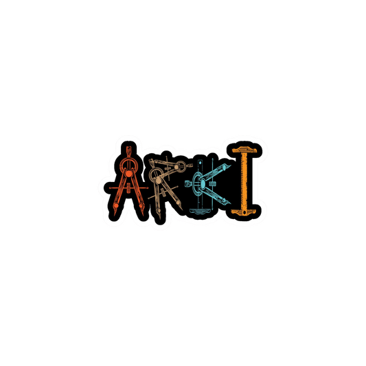Architect 4 | Sticker | Customized Sticker