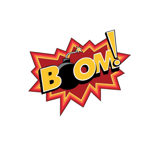 Boom Bomb Sticker | Combat & Military | Customized Sticker BD