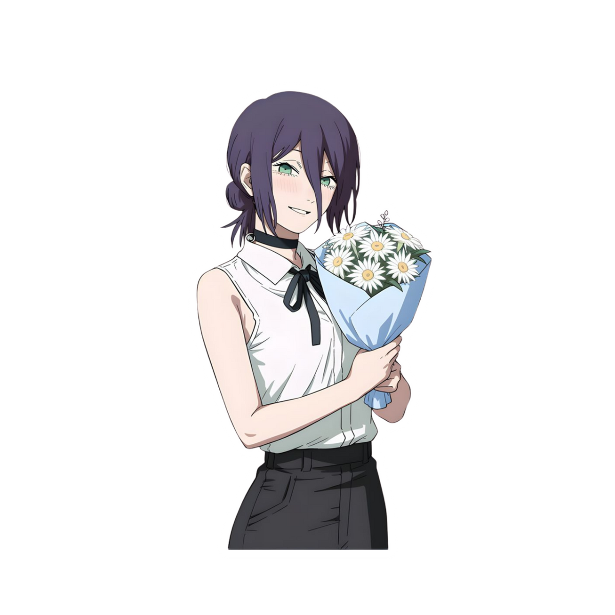 Reze Flowers Sticker | Chainsaw Man Anime Sticker | Customized Sticker BD