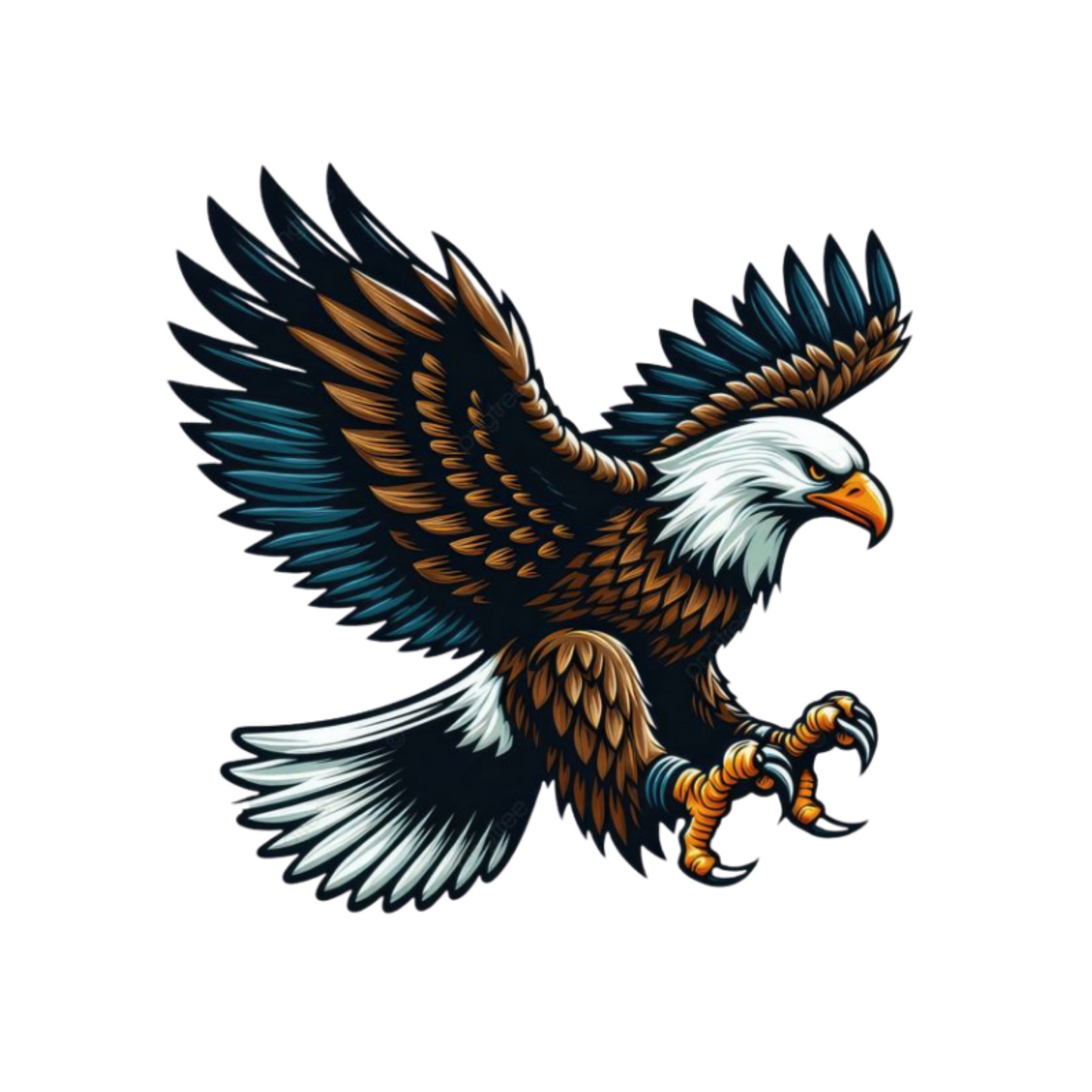 Eagle Set | Birds | Customized Sticker BD