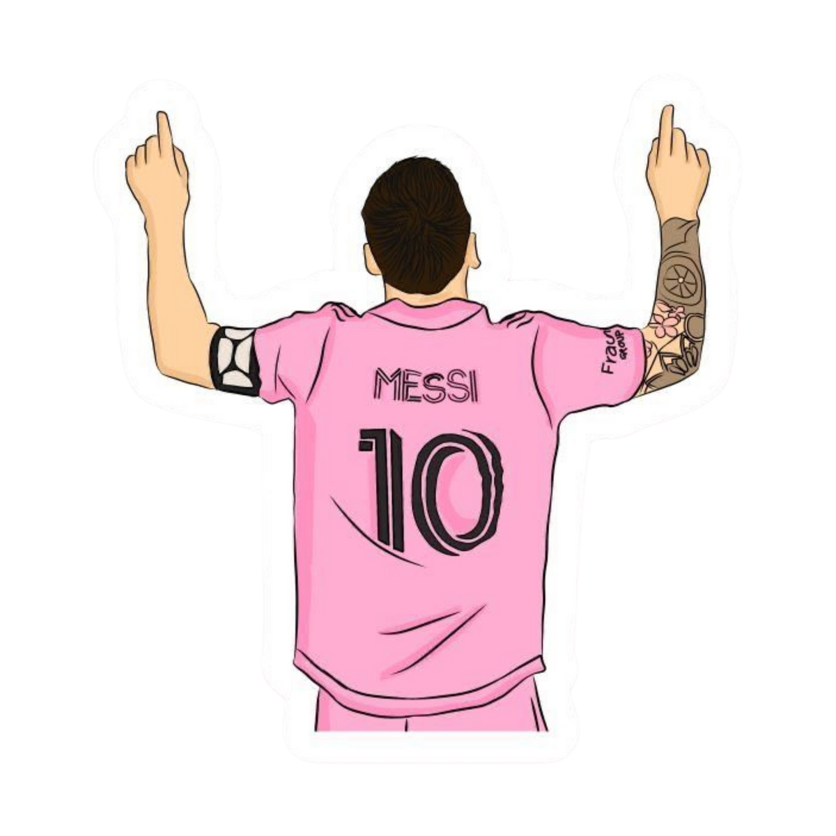 Messi / Argentina Sticker 17 | Customized Sticker BD