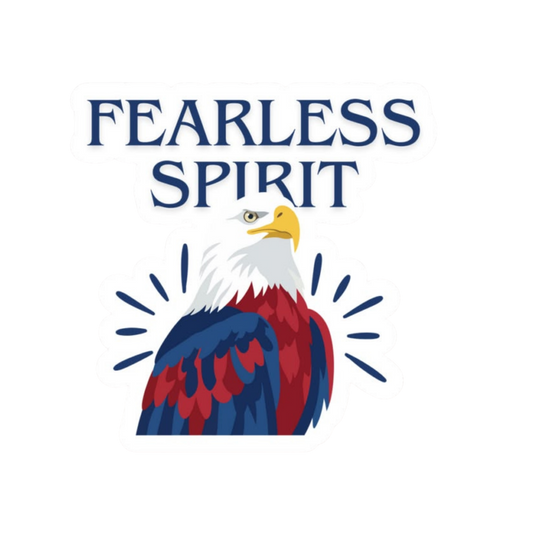 Fearless Spirit | Eagle | Birds | Customized Sticker BD