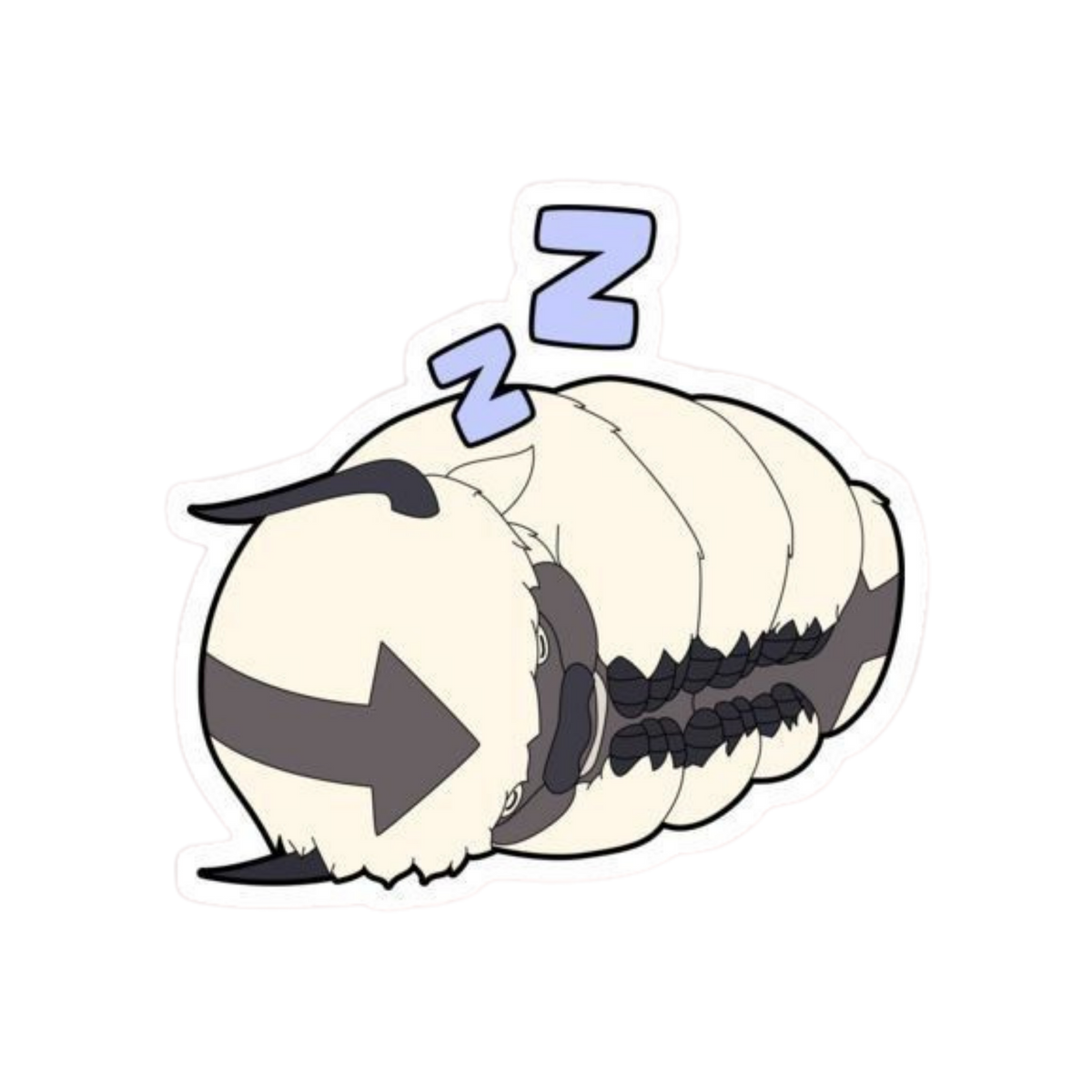 Avatar: The Last Airbender Sleeping Appa Sticker | Customized Sticker BD