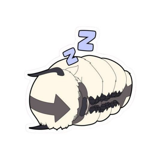 Avatar: The Last Airbender Sleeping Appa Sticker | Customized Sticker BD