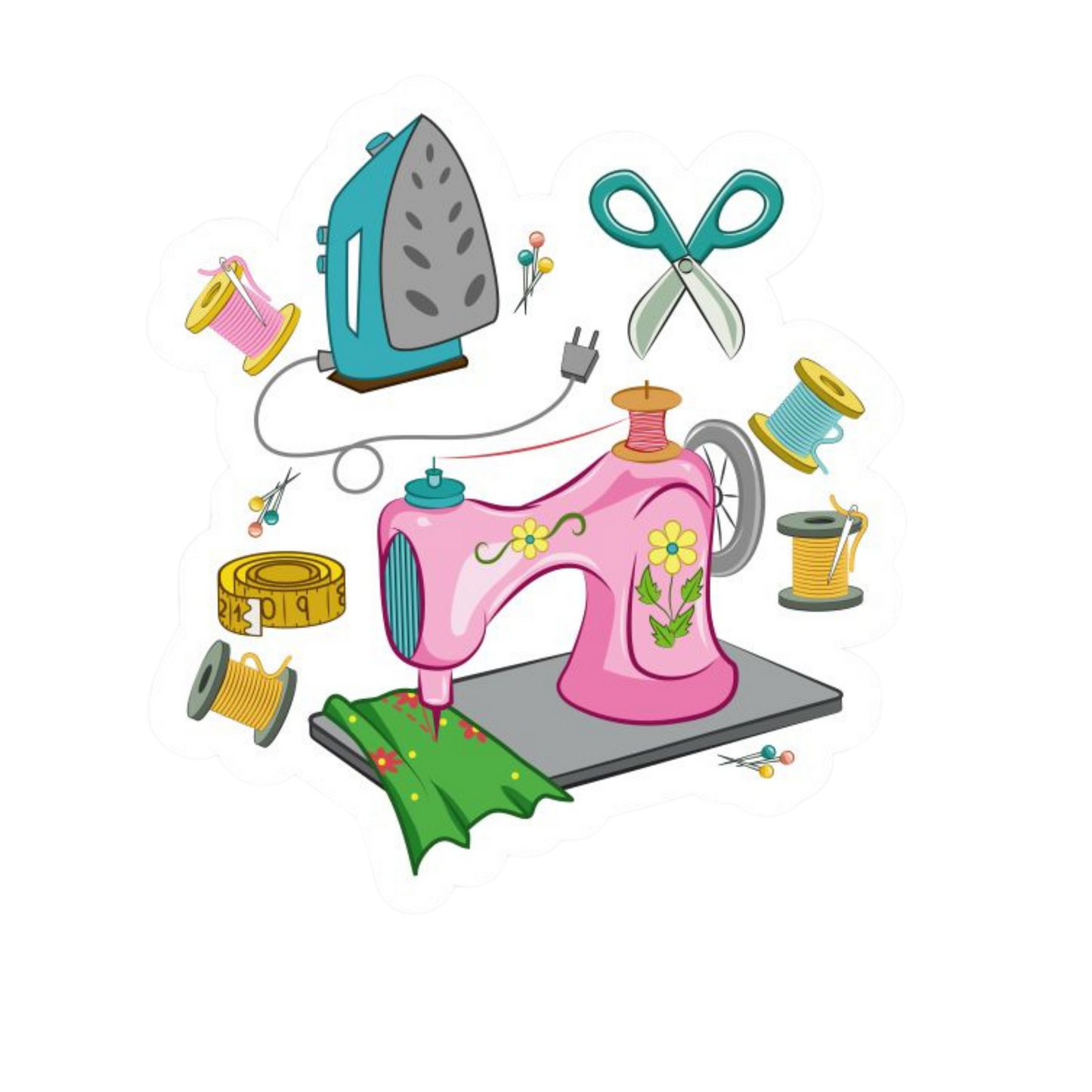 Fashin Designer sticker Set | Tailor | Customized Sticker BD