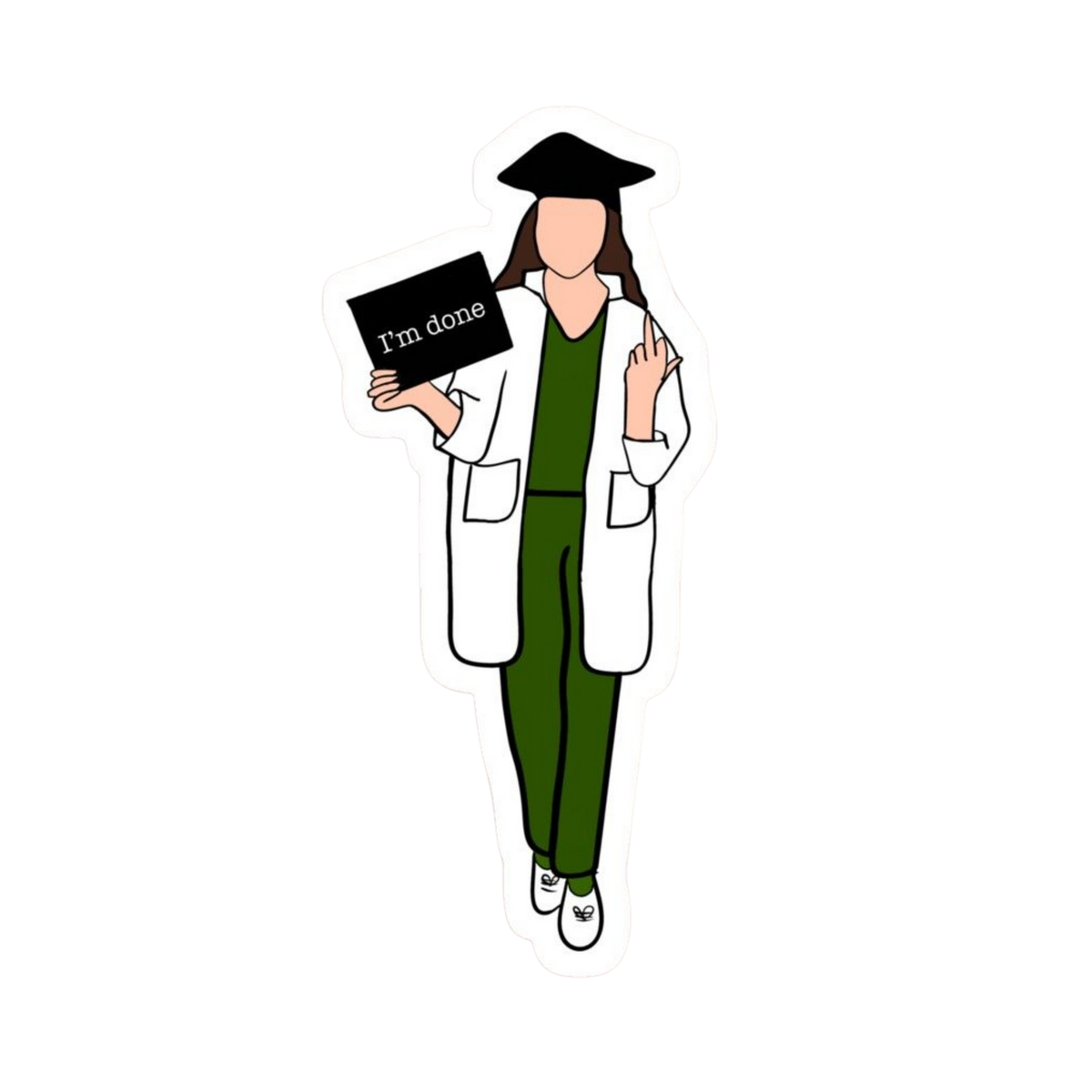 Medical Student Sticker 11 | Doctor | Customized Sticker BD