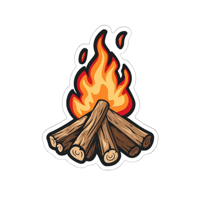 Fire sticker Set  | Customized Sticker BD