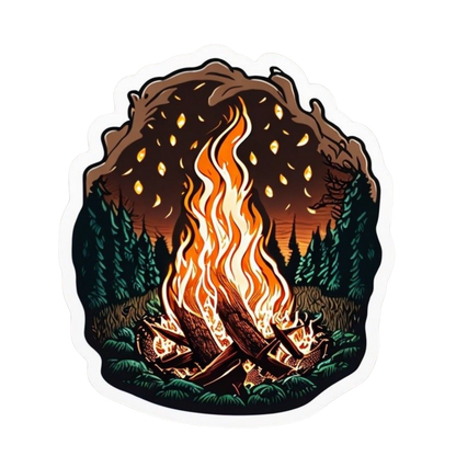 Fire sticker Set  | Customized Sticker BD