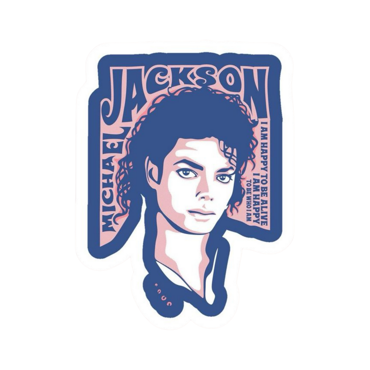Michael Jackson Sticker 2 | Customized Sticker BD