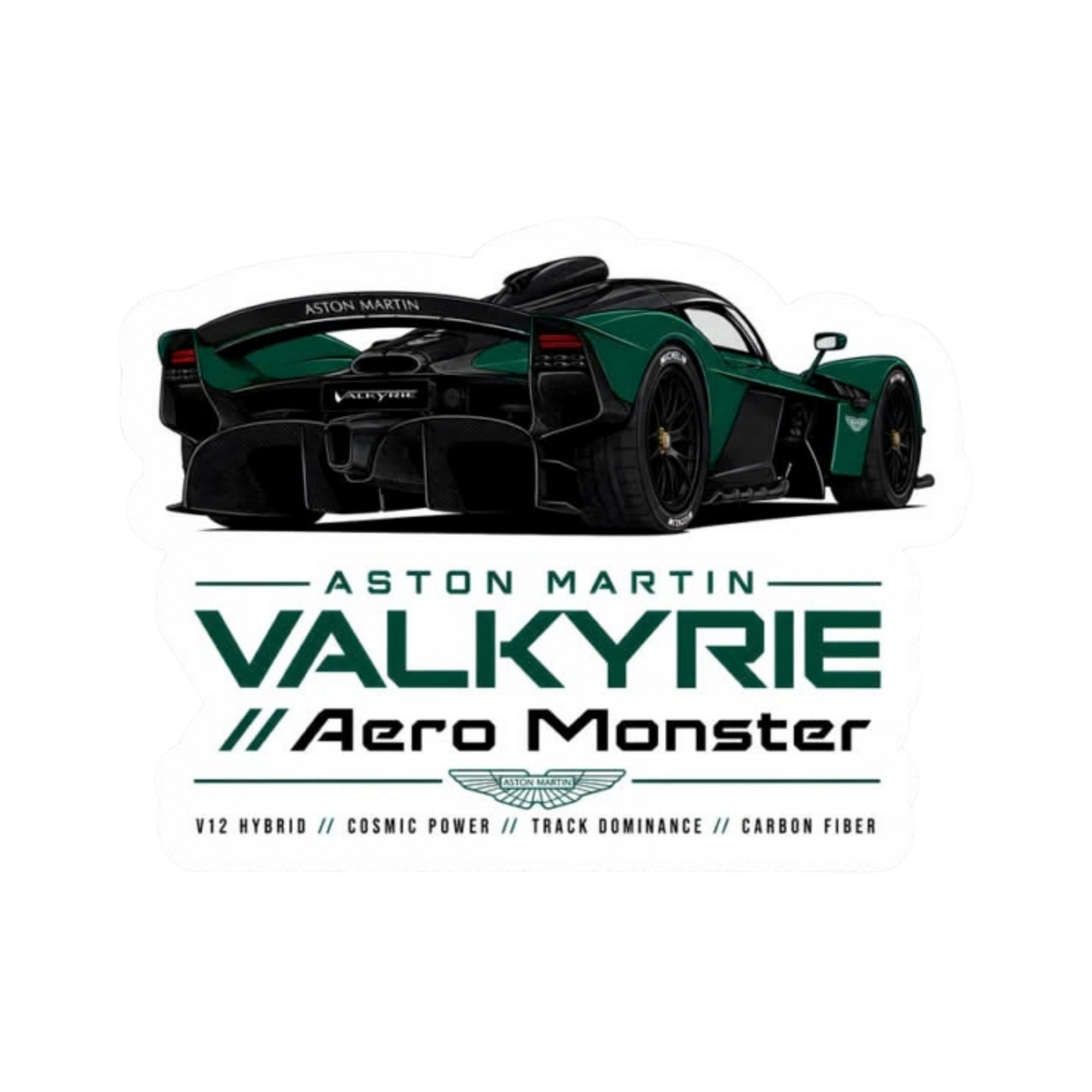 Aston Martin Car Sticker 2 | Customized Sticker BD