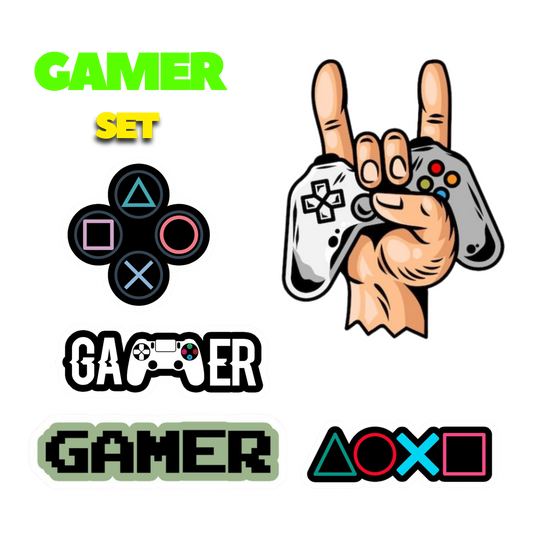 Gamer Sticker Set | Customized Sticker BD
