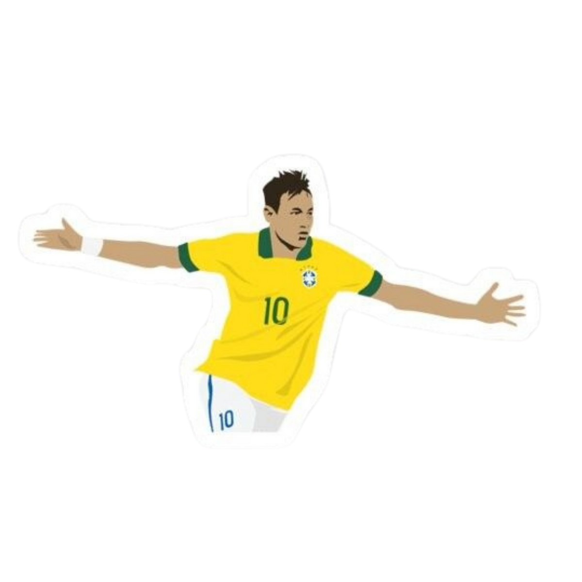 Neymar Jr Sticker 7 | FC Brazil | Customized Sticker BD