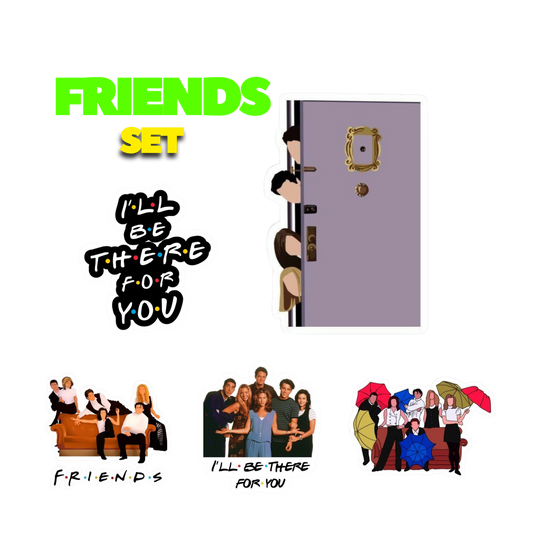 Friends Sticker Set | Customized Sticker BD