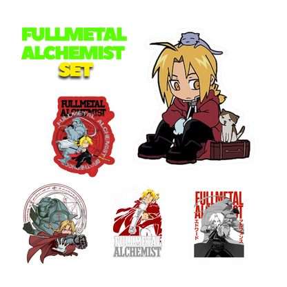Fullmetal Alchemist Sticker Set | Customized Sticker BD