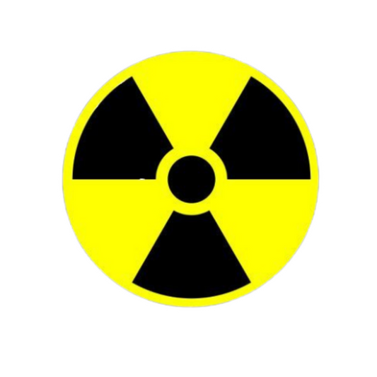 Radiation Symbol Sticker | Combat & Military | Customized Sticker BD