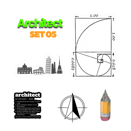 Architect Sticker Set 5 | Sticker