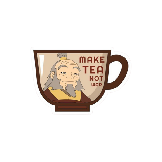 Avatar: The Last Airbender Uncle Iroh Tea Cup Sticker | Customized Sticker BD