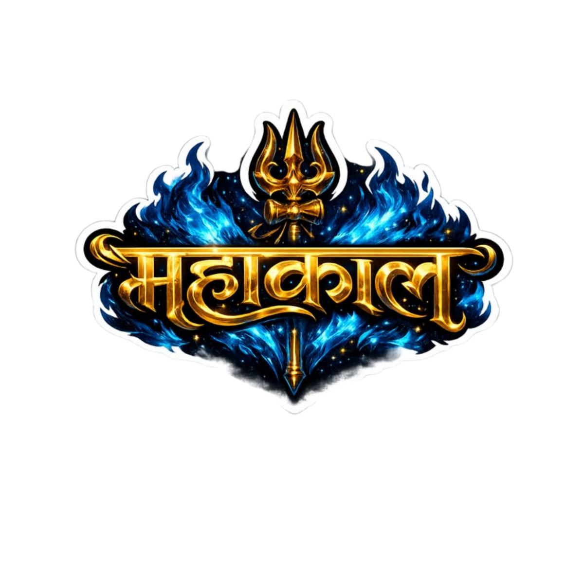 Mahakal Sticker | Om, Gods, Mantras & Spiritual Symbol | Customized Sticker BD